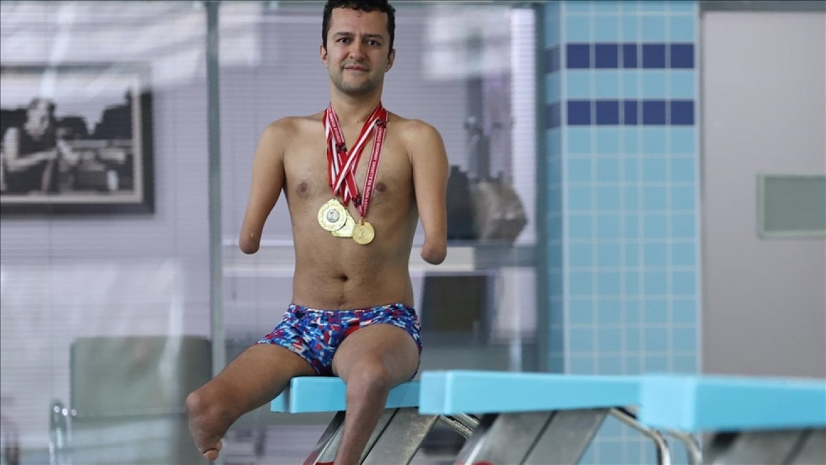 92 madalyalı engelli milli yüzücünün hayali millevetkili olmak #6
