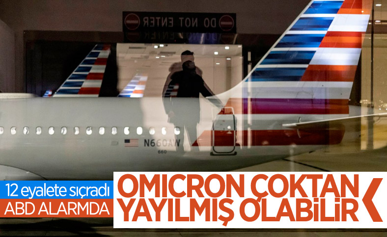 ABD’de Omicron varyantı 12 eyalete sıçradı