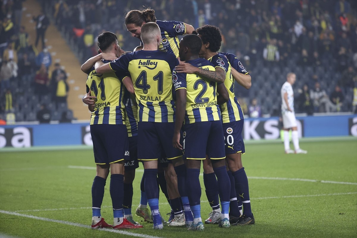 Fenerbahçe, Rizespor u 4 golle geçti #5