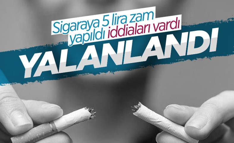 Sigaraya 5 lira zam geldi iddiası