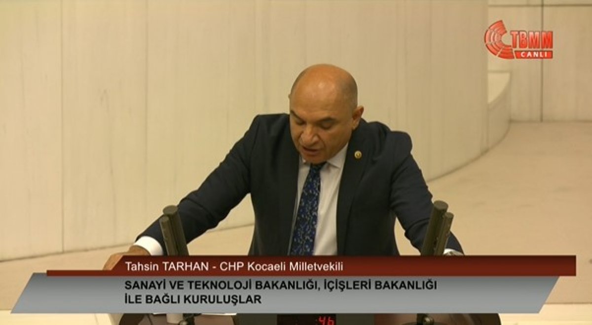 CHP li Tahsin Tarhan: Yerli otomobil için 47 milyon euroyu çöpe attınız #1