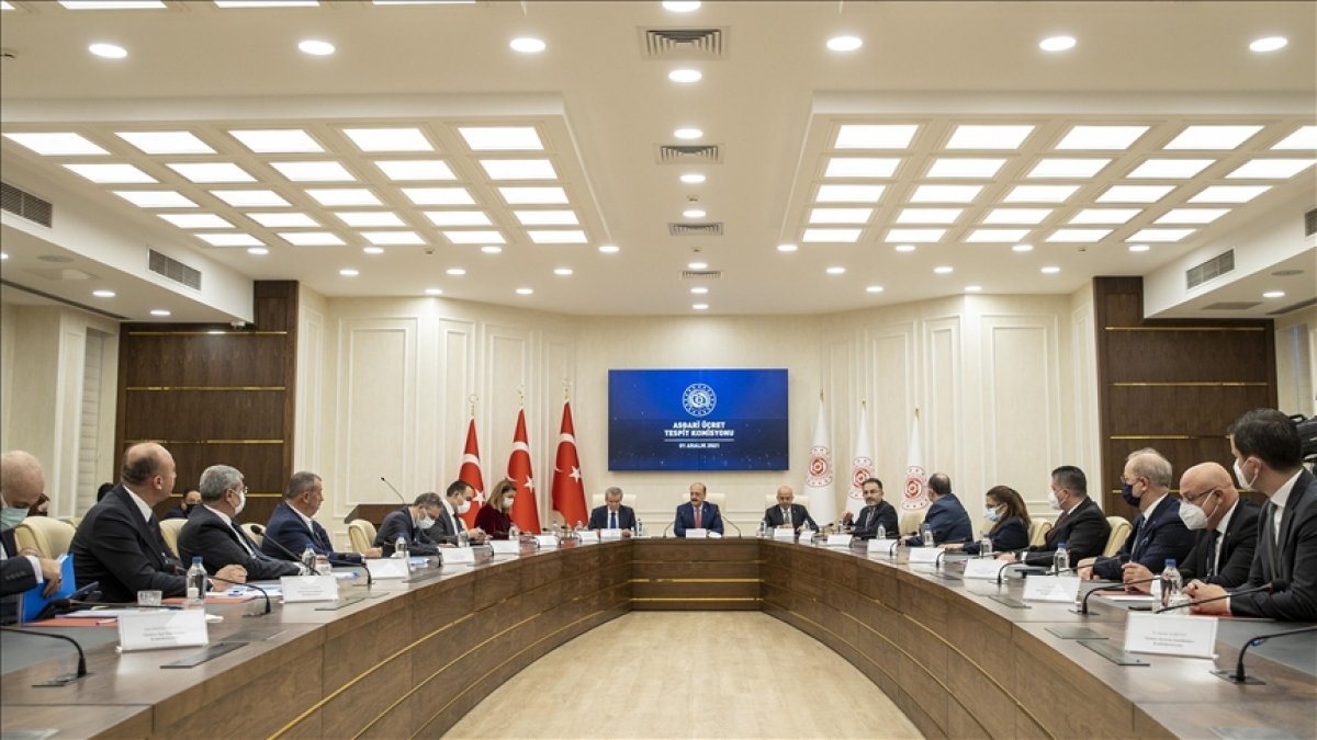 2022 zammı için Asgari Ücret Tespit Komisyonu nun üçüncü toplantısı #1