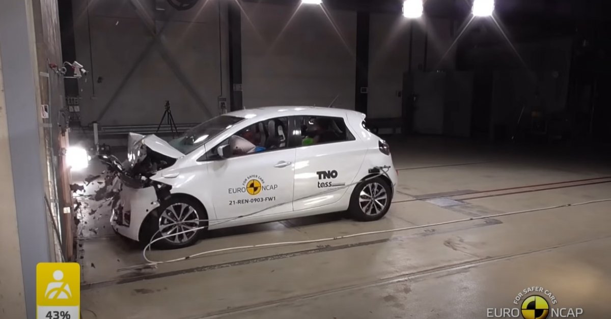Renault Zoe, Euro NCAP çarpışma testlerinde sıfır çekti #3