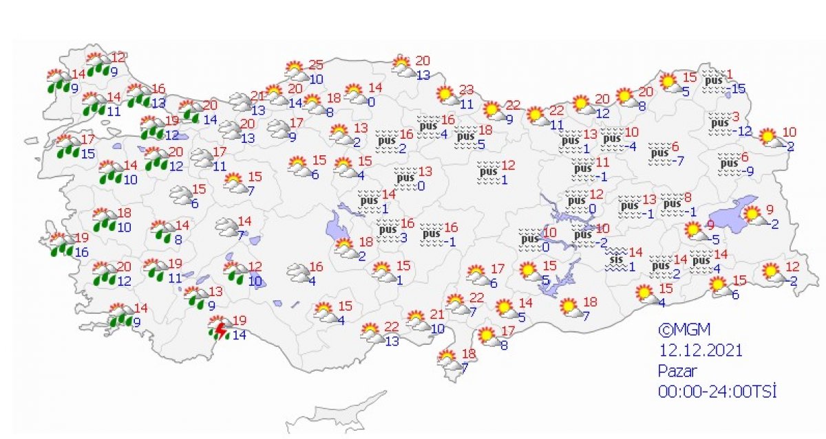 İstanbul ve İzmir e kuvvetli sağanak yağış uyarısı #4