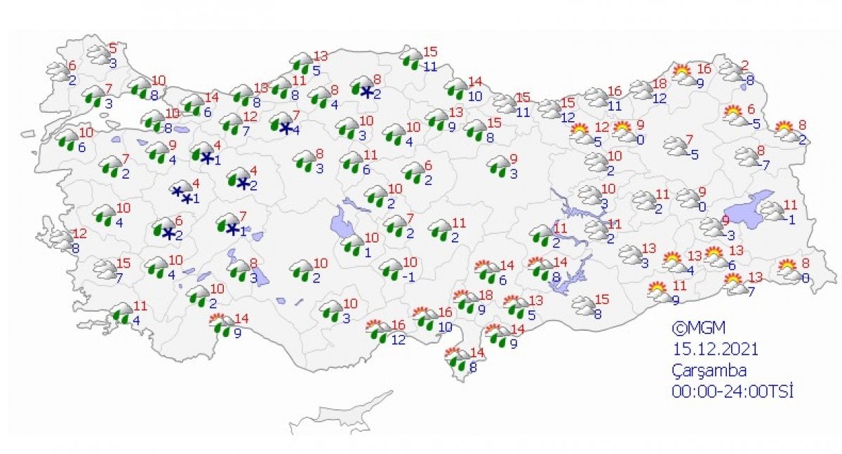 İstanbul ve İzmir e kuvvetli sağanak yağış uyarısı #7