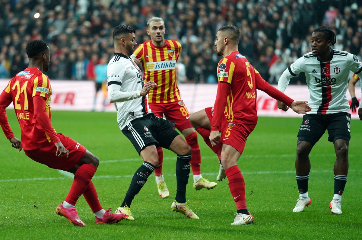 Beşiktaş, Kayserispor u 4 golle mağlup etti #1