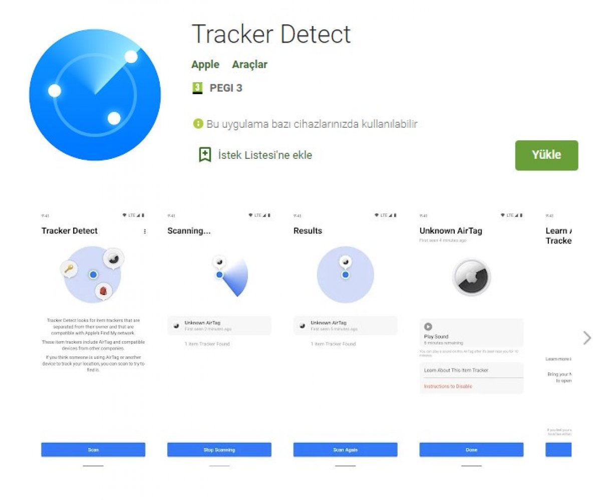 tracker detect