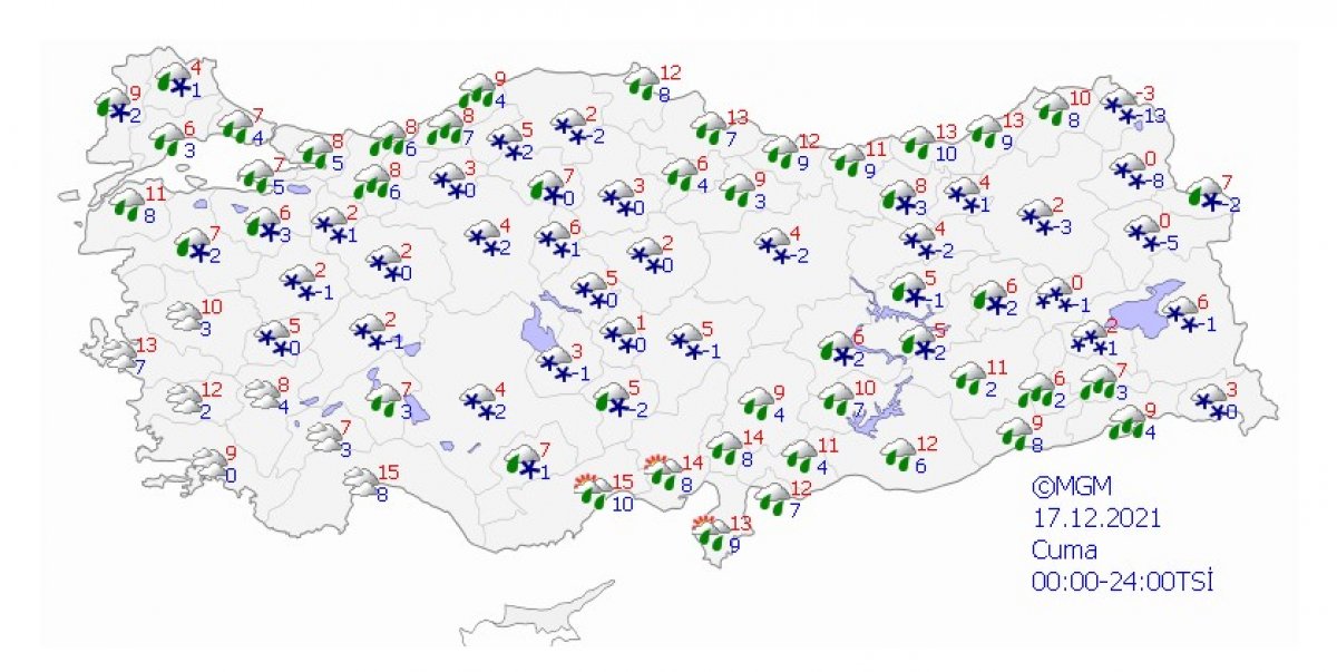 İstanbul a ilk kar düştü #3