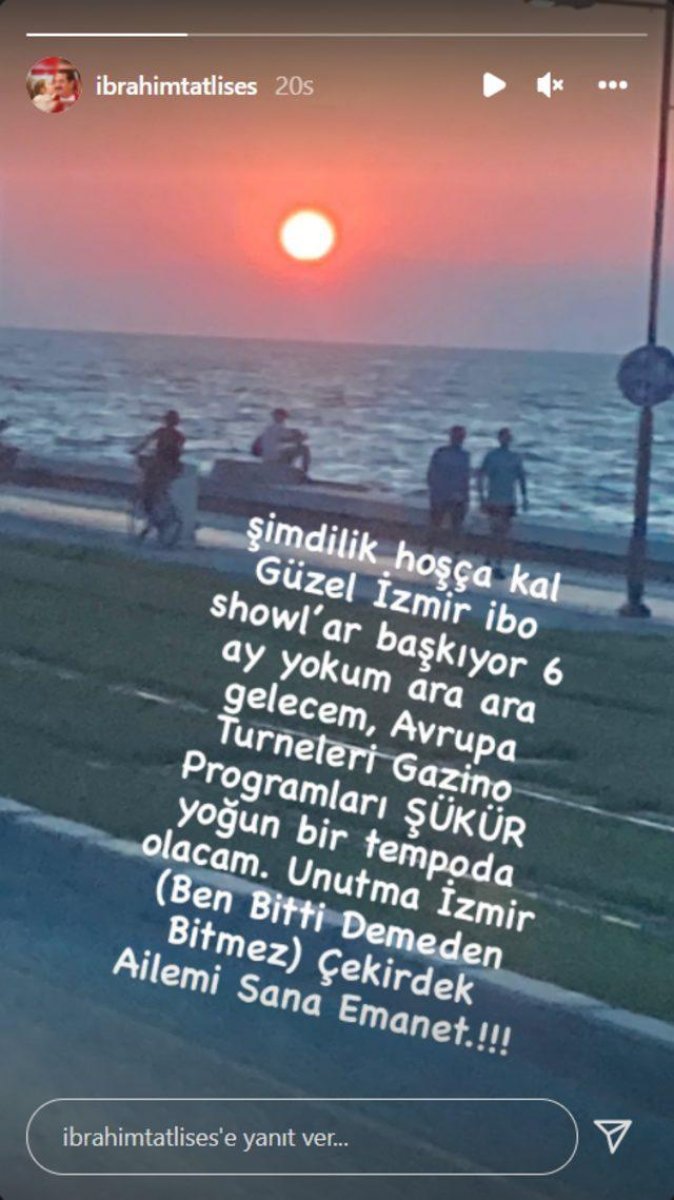 İbrahim Tatlıses, İzmir den ayrıldı #2