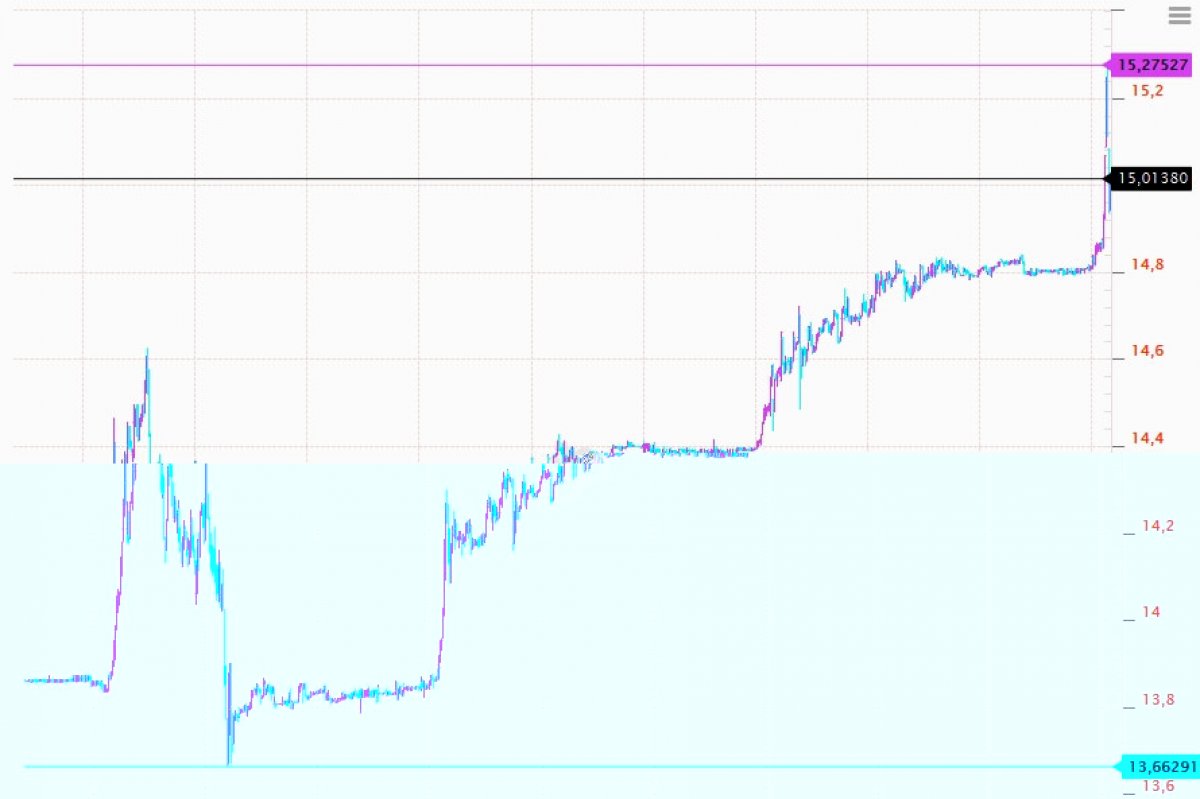 Dolar 15 lirayı gördü #1