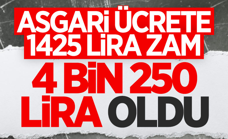 2022 yılı asgari ücreti açıklandı