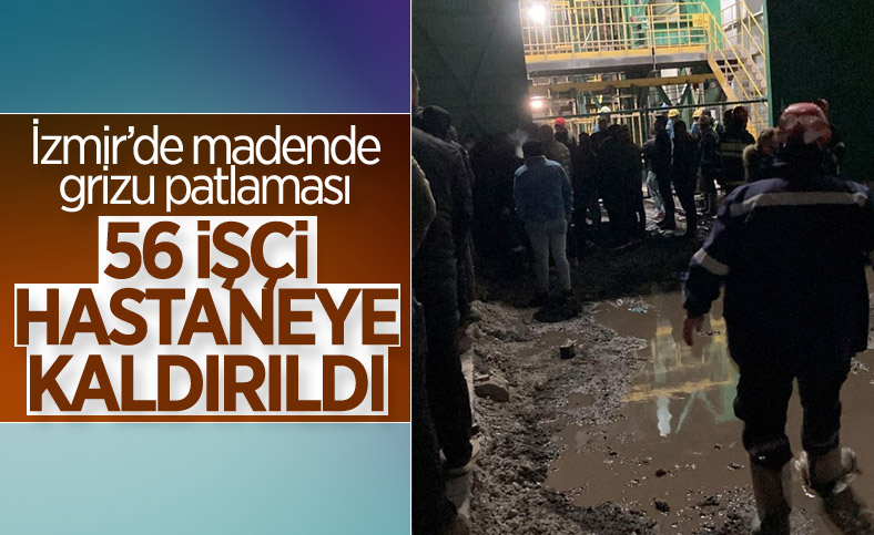 İzmir'de maden ocağında göçük
