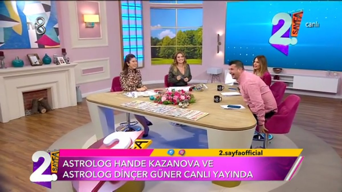 Astrolog Dinçer Güner den canlı yayın gafı  #4