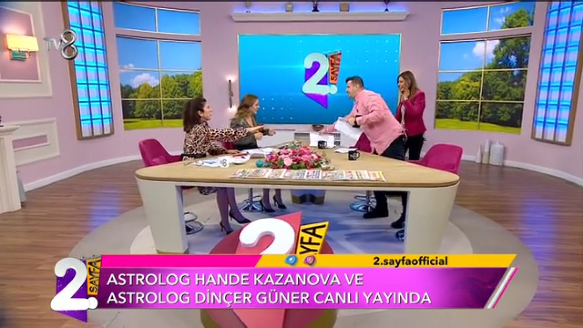 Astrolog Dinçer Güner den canlı yayın gafı  #3