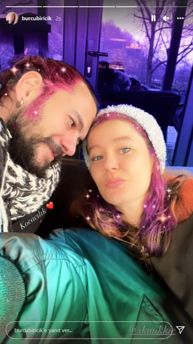 Burcu Biricik ten olay Emre Yetkin paylaşımı #1