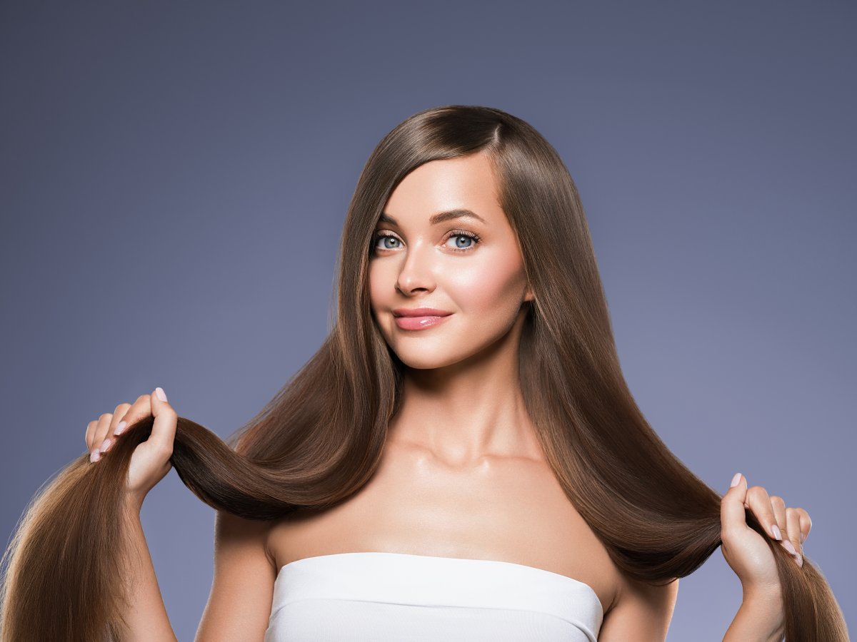 The secret of shiny and long hair;  zinc #1