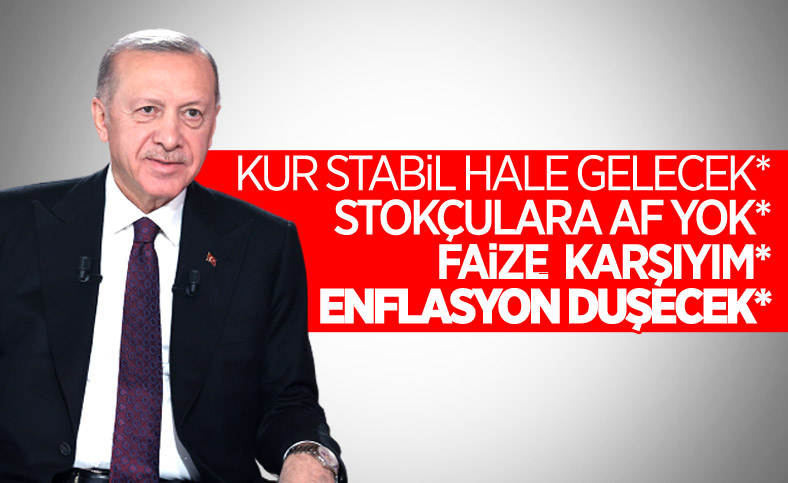 Cumhurbaşkanı Erdoğan'dan gündeme ilişkin açıklamalar 