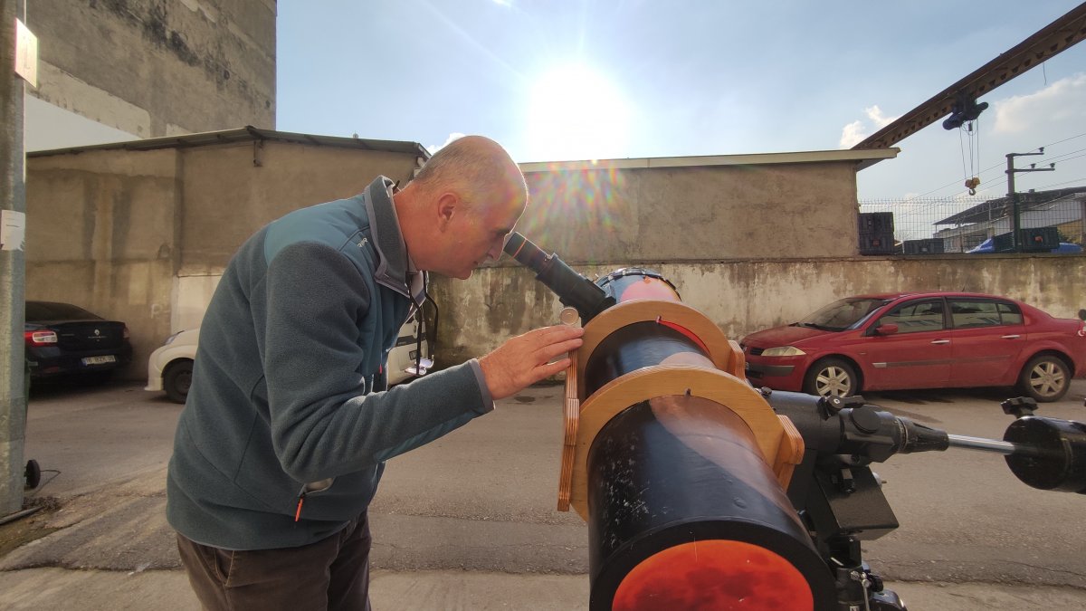 He built his own telescope in Bursa, photographed the wanderers #10