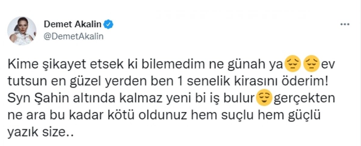 Demet Akalın, Asiye nin ailesinin 1 yıllık kirasını ödemeye talip oldu #1