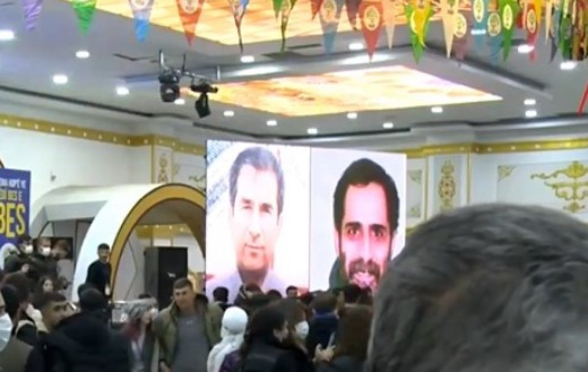 HDP nin gençlik kongresinde Öcalan sloganları #1