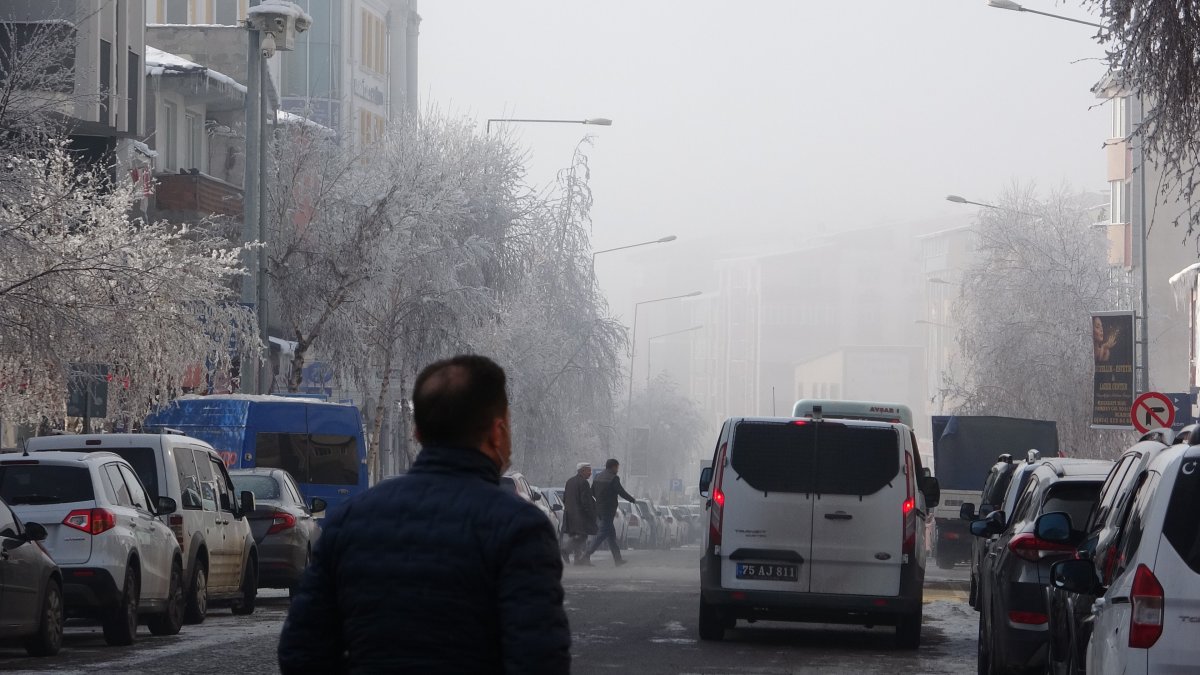 Ardahan da dondurucu soğuk: Eksi 22 derece #2