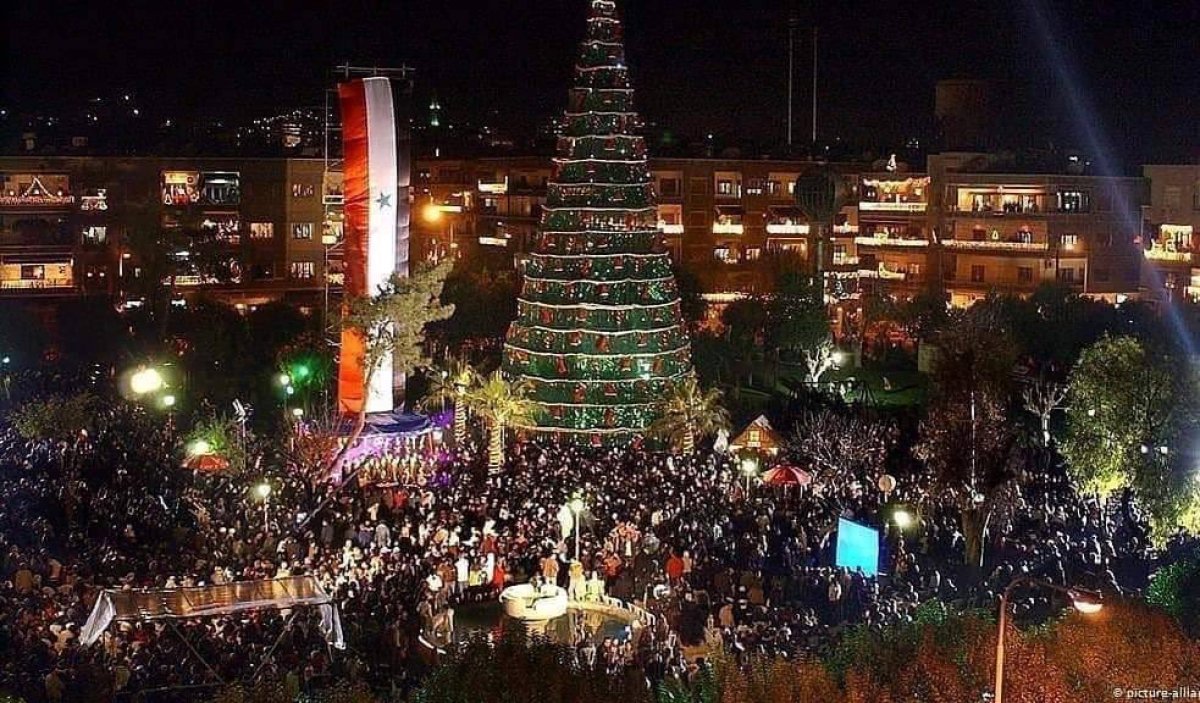 Suriye de Noel coşkuyla kutlandı #3