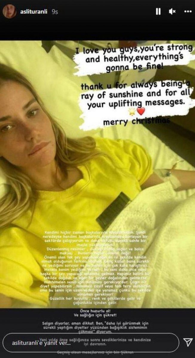 Aslı Turanlı, rahatsızlandı #1