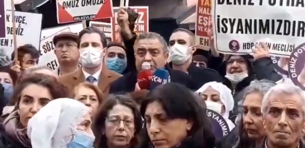 CHP li Sezgin Tanrıkulu HDP nin eylemine katıldı #4