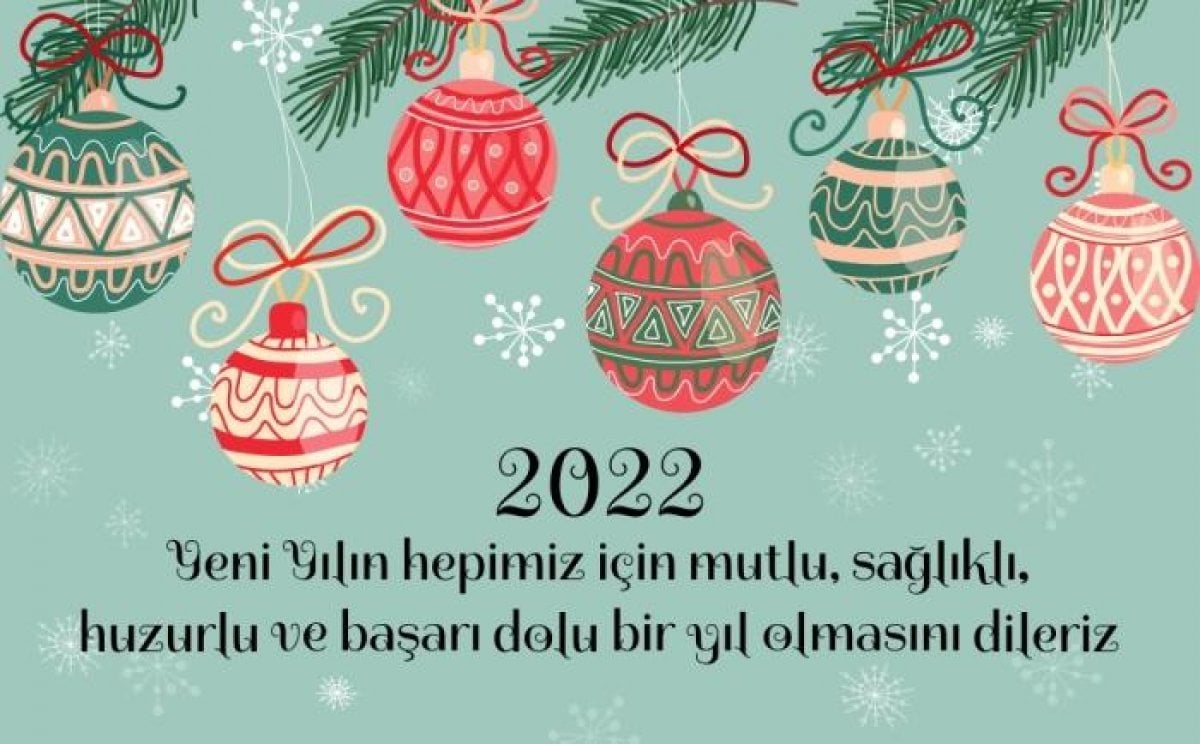 Yılbaşı mesajları 2022: En güzel, keyifli, manalı, dualı, resimli, kısa-uzun yeni yıl kutlama mesajları #1