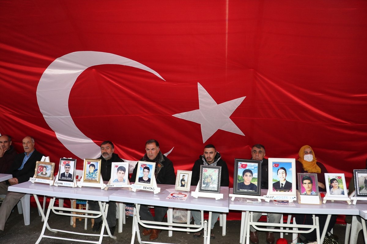 Diyarbakır annelerinin evlat nöbeti yeni yılın ilk gününde de sürdü #2