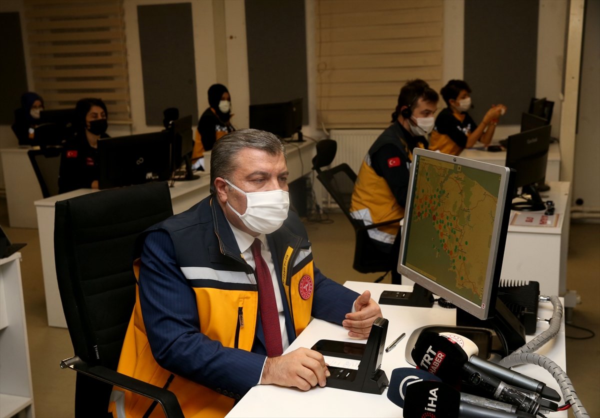 Bakan Koca İstanbul dan sağlık çalışanlarına seslendi #2