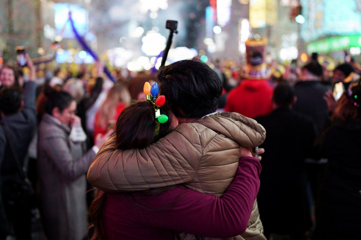 New Yorklular, 2022 yi Times Meydanı nda kutladı #3