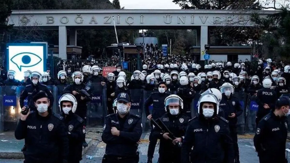Boğaziçi Üniversitesi’nde protestolar sürüyor  #1