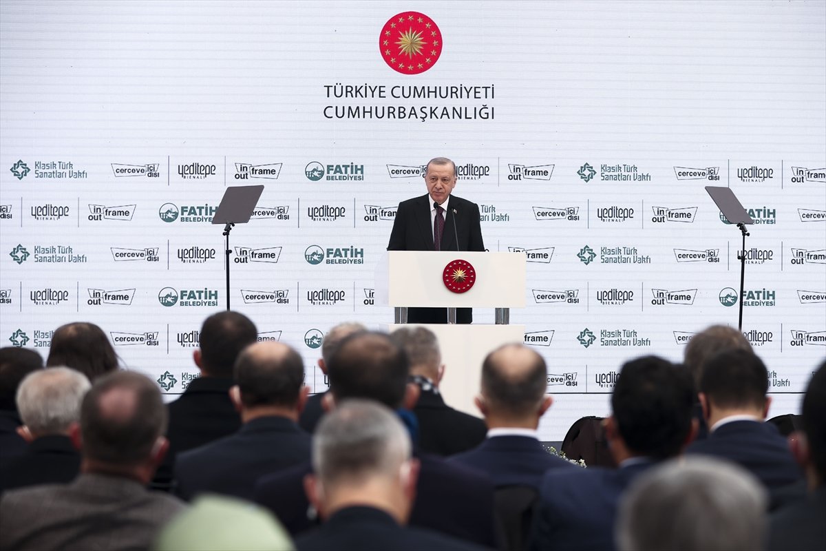 Cumhurbaşkanı Erdoğan, İkinci Yeditepe Bieanali ne katıldı #1
