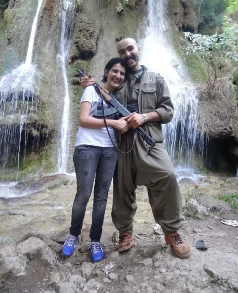 HDP milletvekili Semra Güzel ile öldürülen teröristin samimi pozları #2
