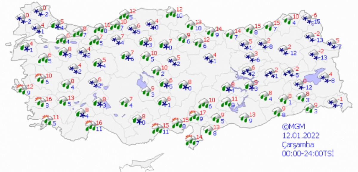 Ankara ve İstanbul a kar geliyor  #3