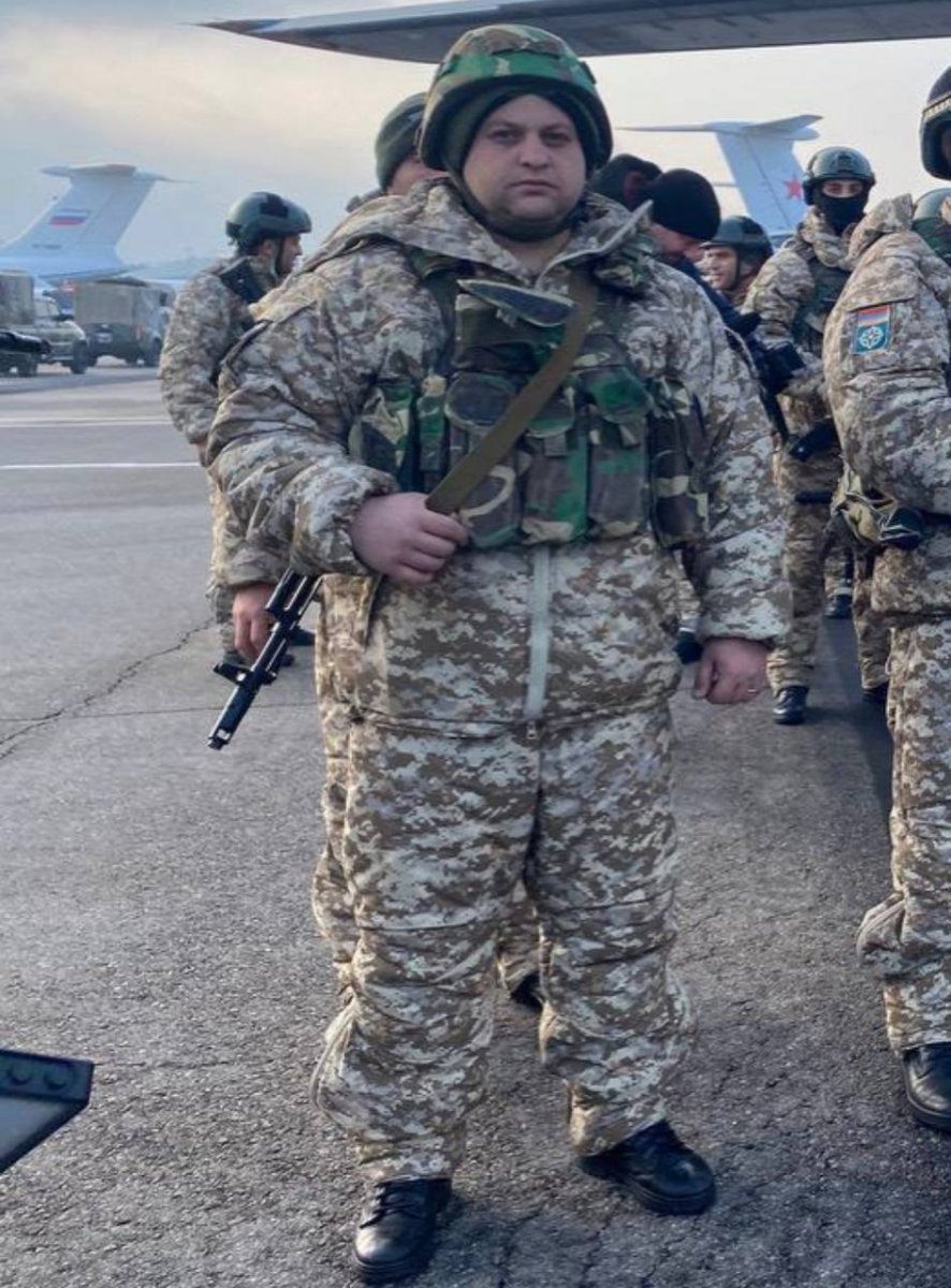 Ermenistan ın Kazakistan a gönderdiği kilolu asker #1