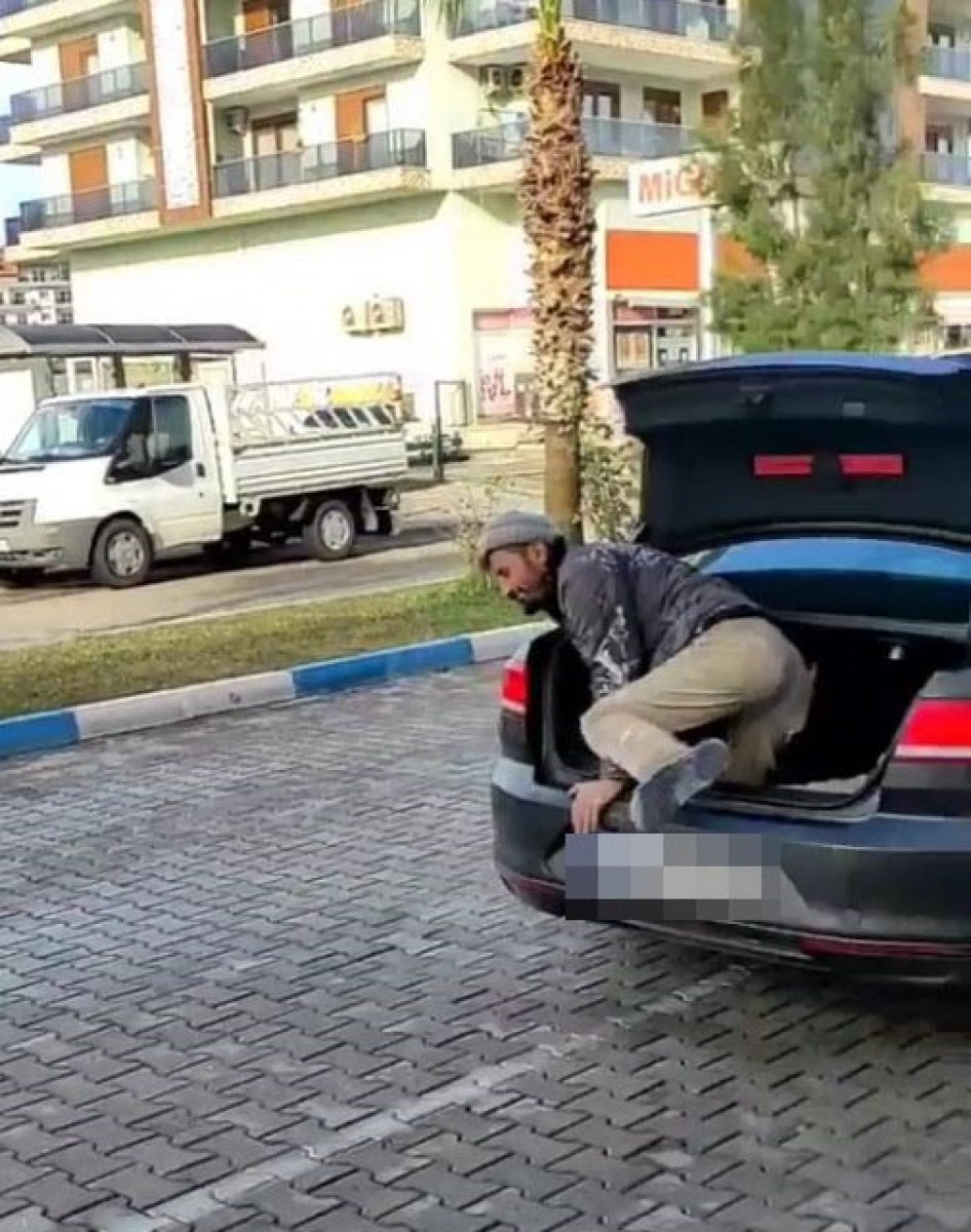 Antalya da vicdanları sızlatan olay: İşçiyi üzeri kirli diye bagajda taşıdı #1
