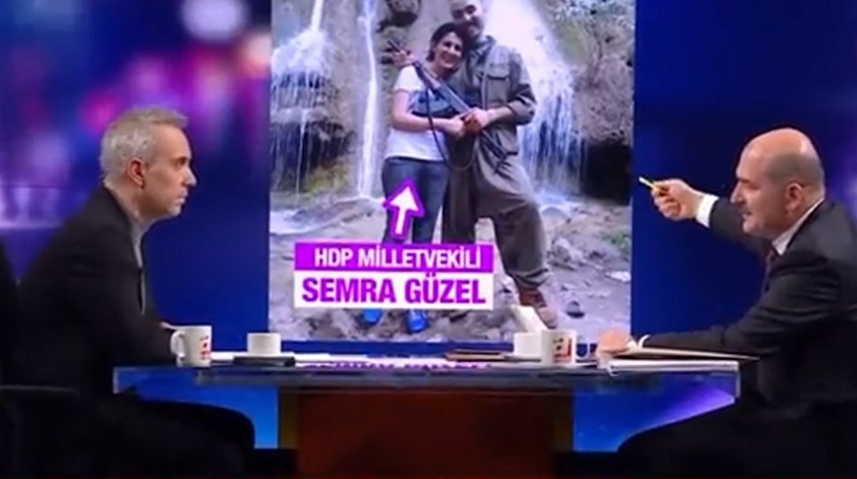 Süleyman Soylu ya HDP li Semra Güzel nasıl vekil olabiliyor sorusu #1