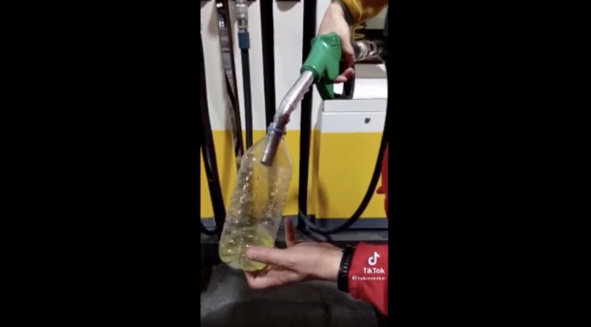 Pompacıdan 1 liraya ne kadar benzin alınır videosu #2