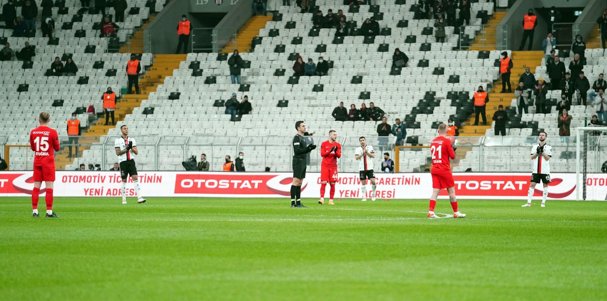 Beşiktaş, Gaziantep FK yı tek golle mağlup etti #1