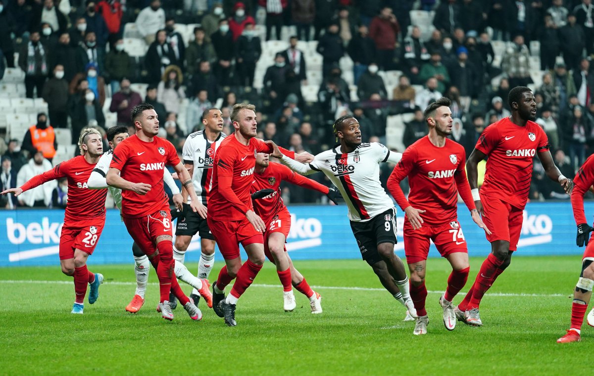 Beşiktaş, Gaziantep FK yı tek golle mağlup etti #5