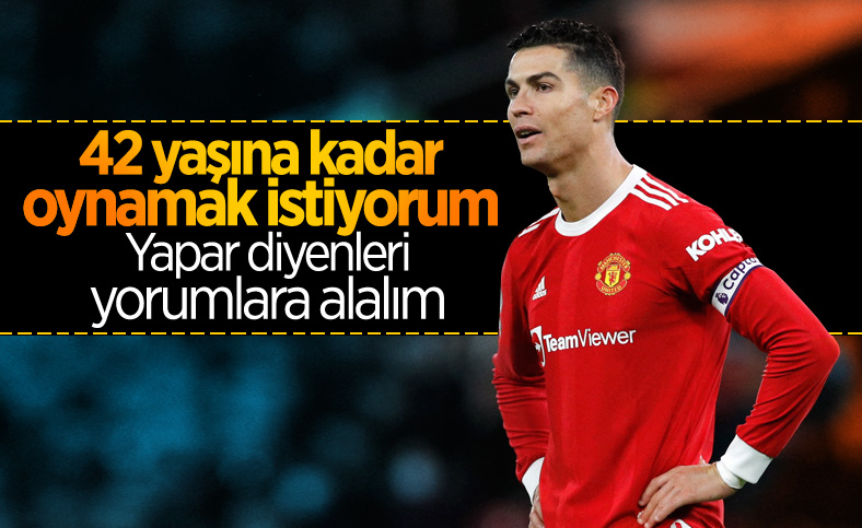 Ronaldo'dan emeklilik açıklaması