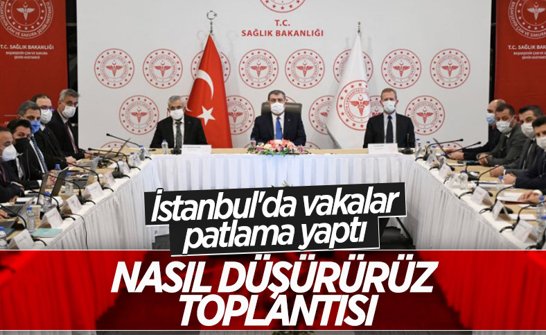 İstanbul'da koronavirüs değerlendirme toplantısı