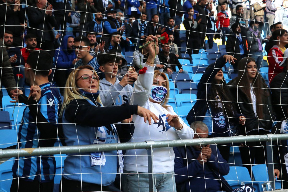 Adana Demirspor taraftarı Ahmet Çalık ı andı #6