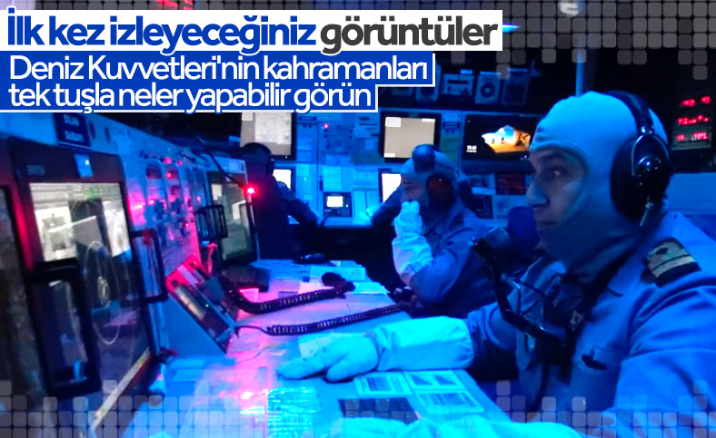 Deniz Kuvvetleri Komutanlığı’ndan torpido atışları
