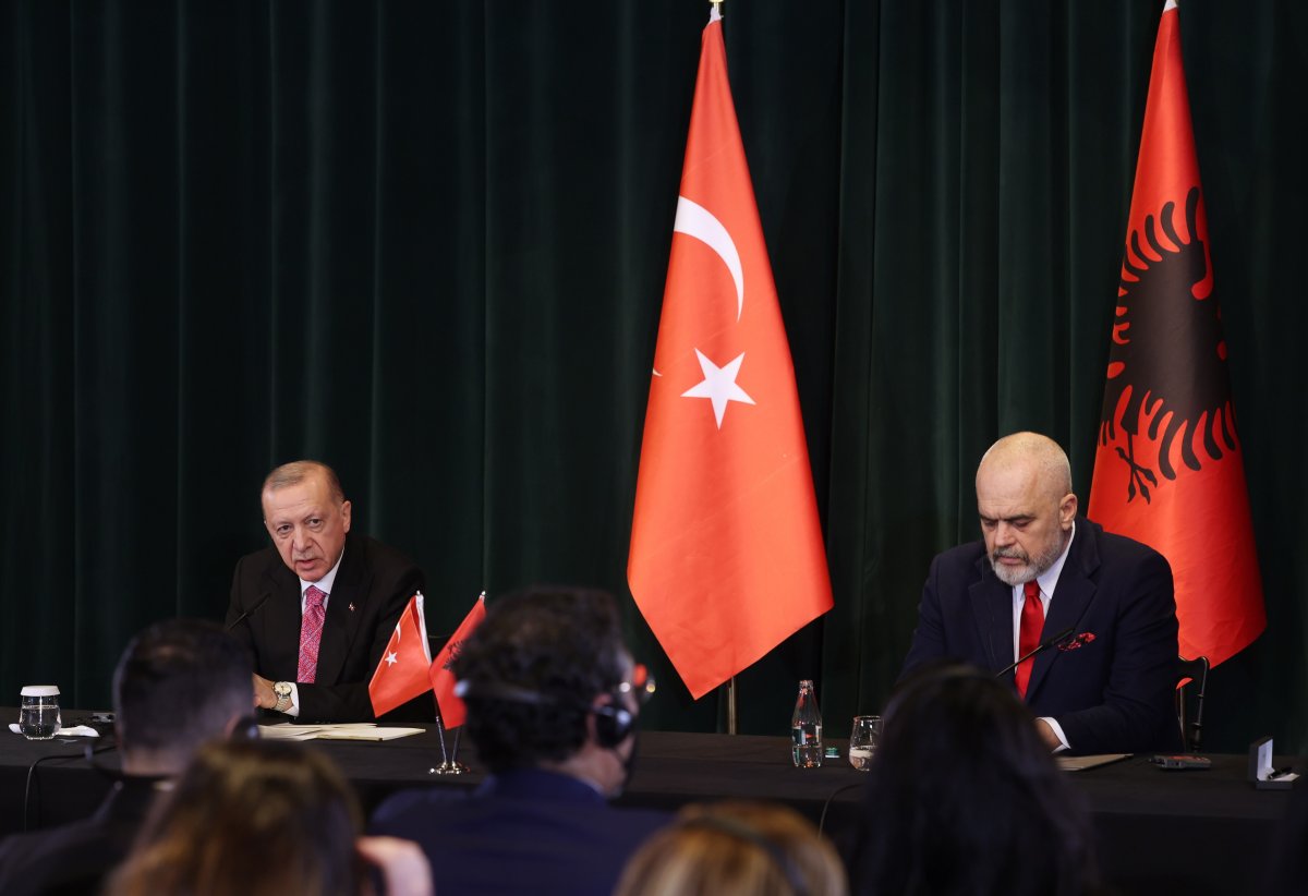 Türkiye ile Arnavutluk arasında 7 anlaşma imzalandı #1