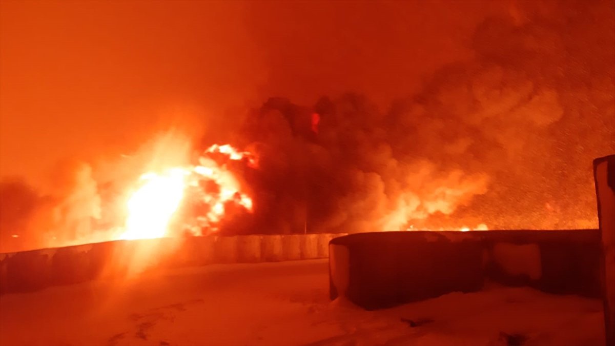 Kahramanmaraş’ta petrol boru hattında patlama #2