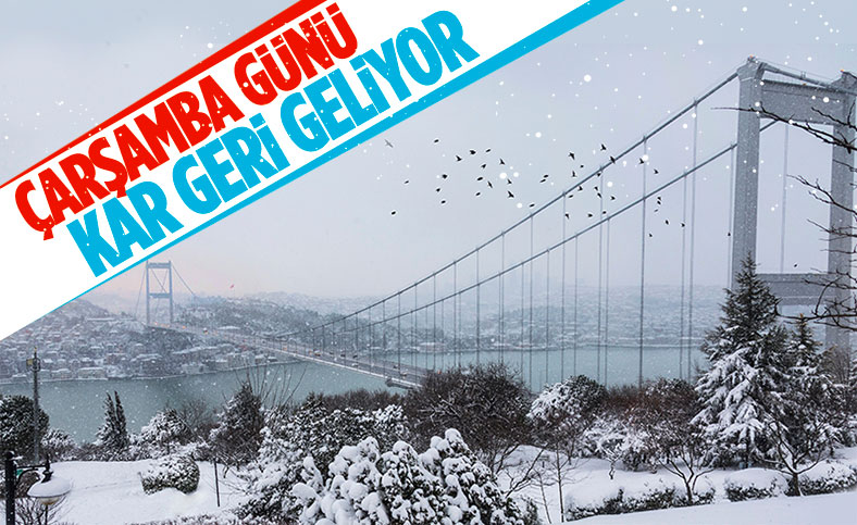 Kar İstanbul'a geri dönüyor