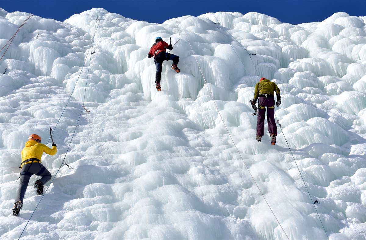 Palandöken de buz tırmanışı festivali #3